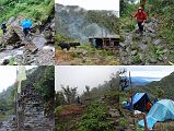4 2 Trekking From Tashigaon Over Ridge To Camp At Unshisha